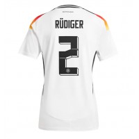 Deutschland Antonio Rudiger #2 Fußballbekleidung Heimtrikot EM 2024 Kurzarm